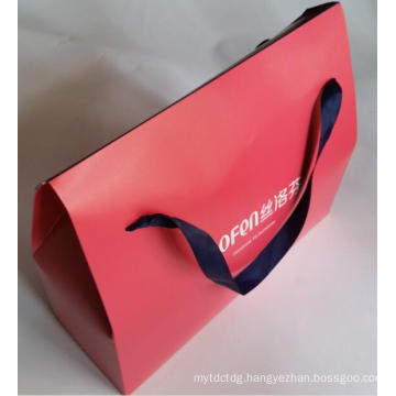 Color Printed Paper Bag with Special Openning